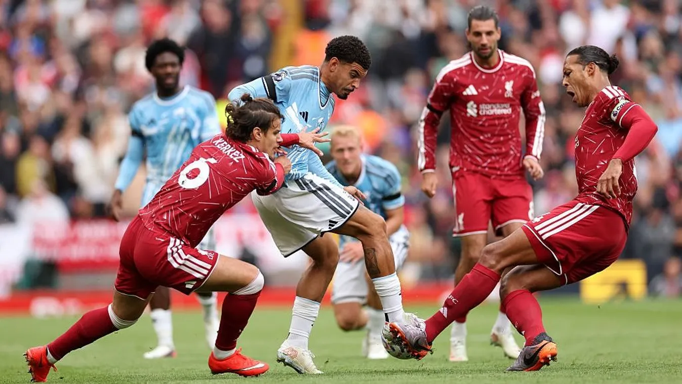 Kétszer is egyenlített, de a győzelem már nem jött össze a Liverpoolnak a Nottingham ellen