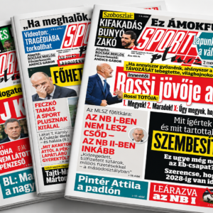 Sportplusz hetilap előfizetés postai kiszállítással - 3 hónapra
